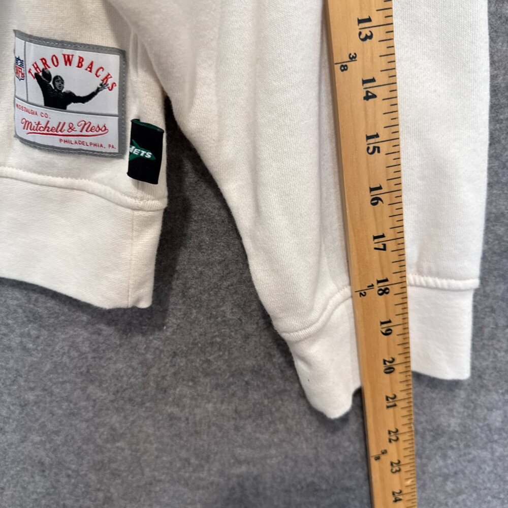 Mitchell & Ness New York Jets Throwbacks Logo Sweatshirt Womens XL 60s NEW‎ NWT - Picture 8 of 10